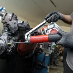 گریس‌پمپ دو پیستون