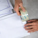 چسب نواری 50 میکرون توسن