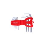 ست آلن 9 عددی شش پر کوتاه آلیاژ S2 سایز1.5-10 م م