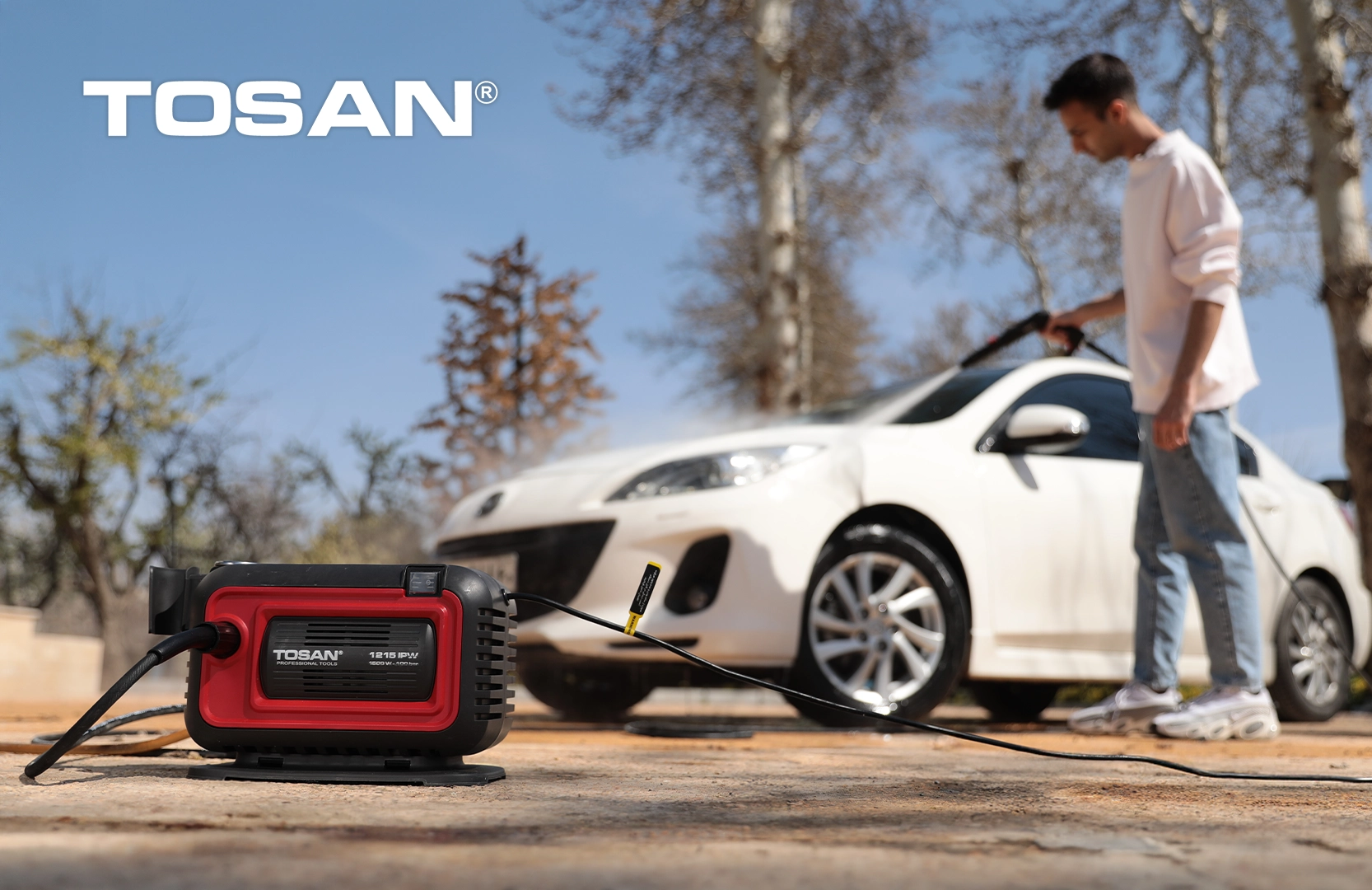 تفاوت کارواش شارژی و برقی