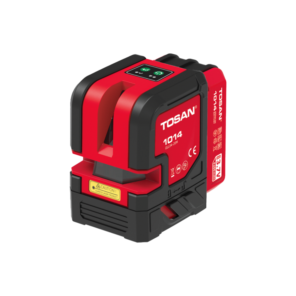 تراز لیزری دو خط نور سبز شارژِی مدل 1014