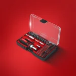 ست پیچ گوشتی معمولی و ساعتی و بکس 55 عددی