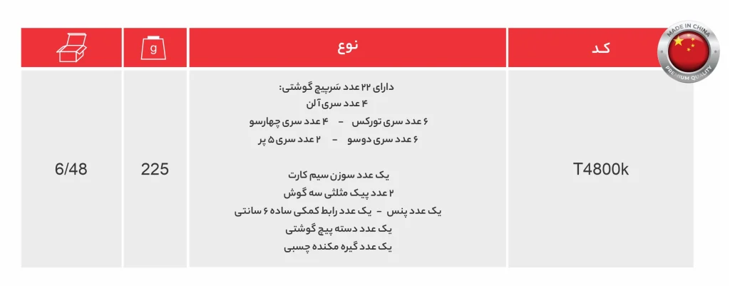 ست پیچ گوشتی موبایلی 29 عددی