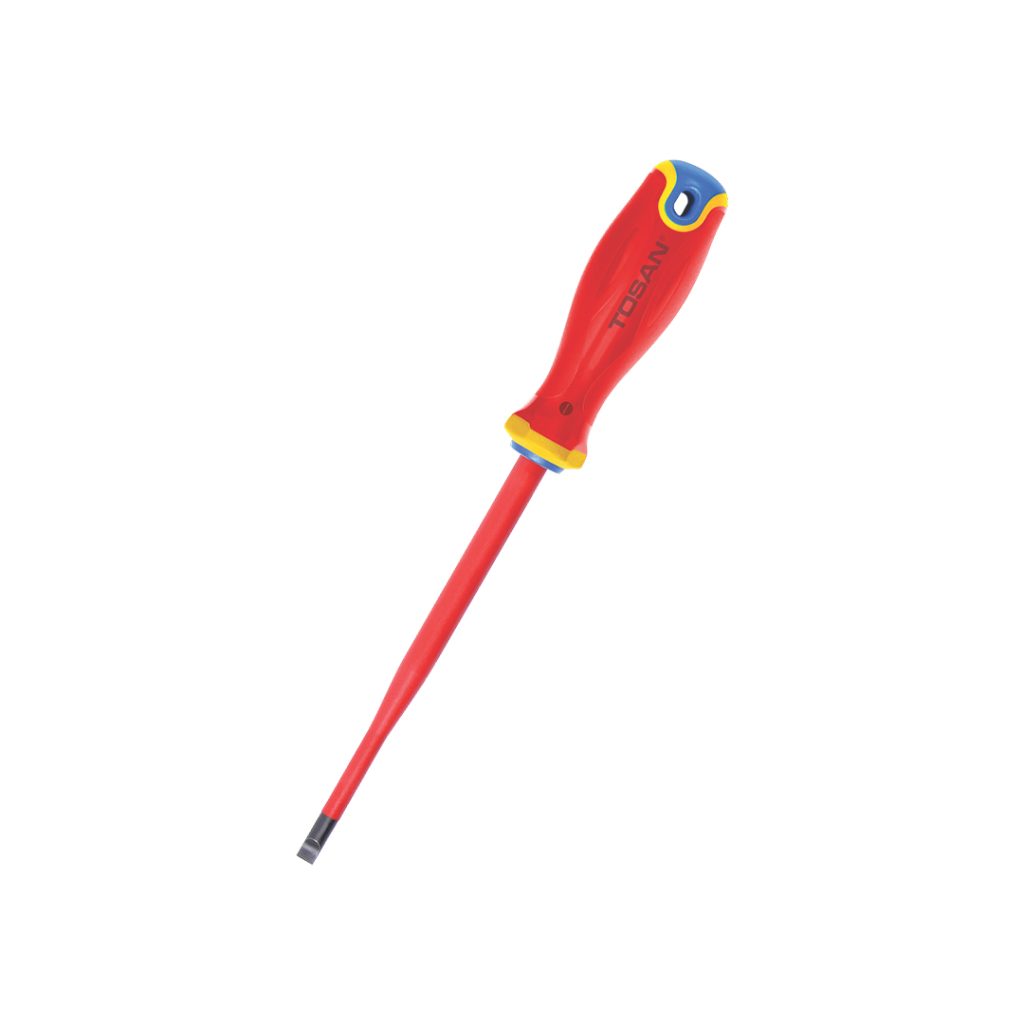 پیچ گوشتی دسته TPR عایق برق سایز 6.5x150 سری Brusk