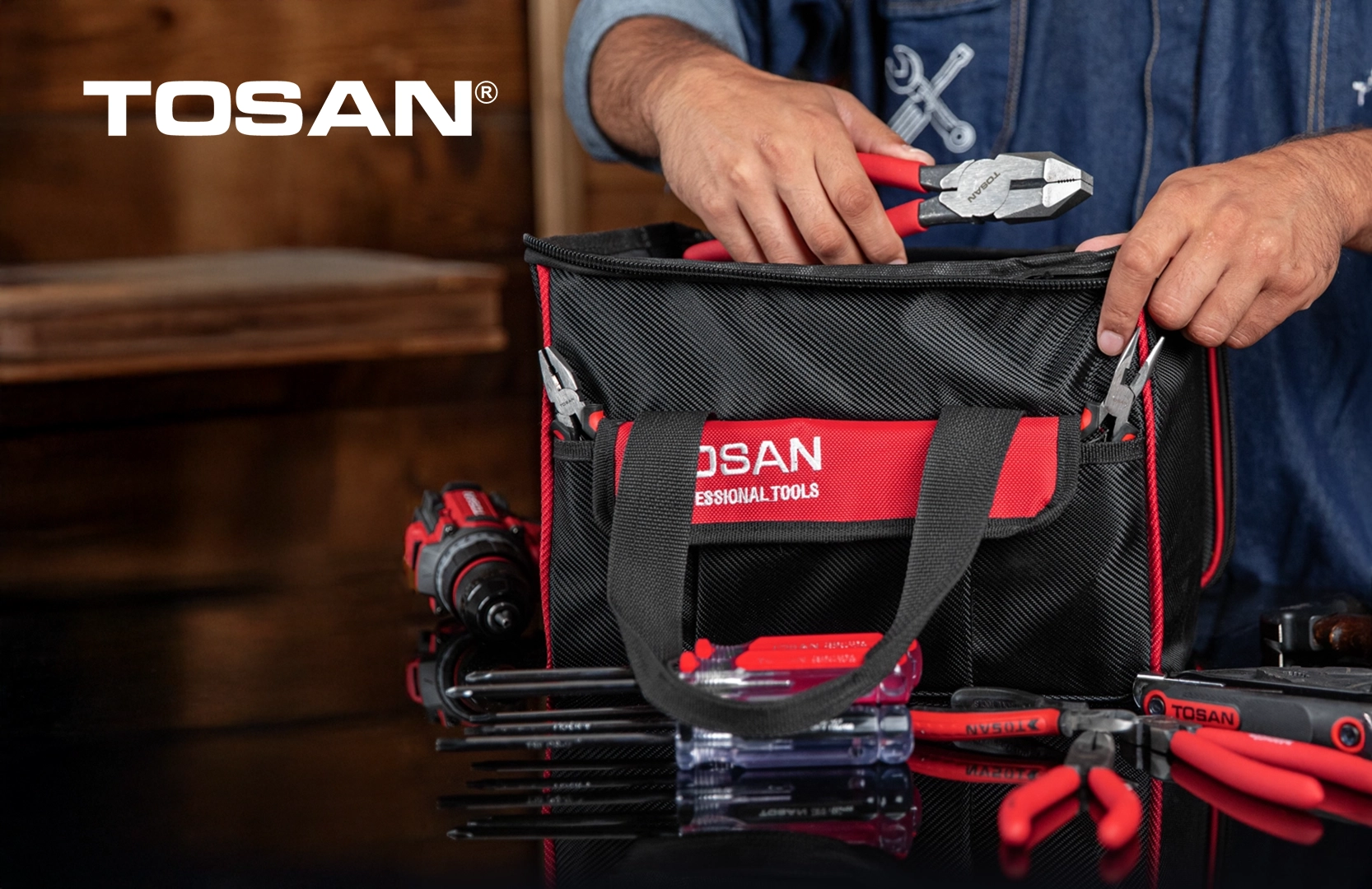ابزار عمومی توسن: کیف ابزار توسن