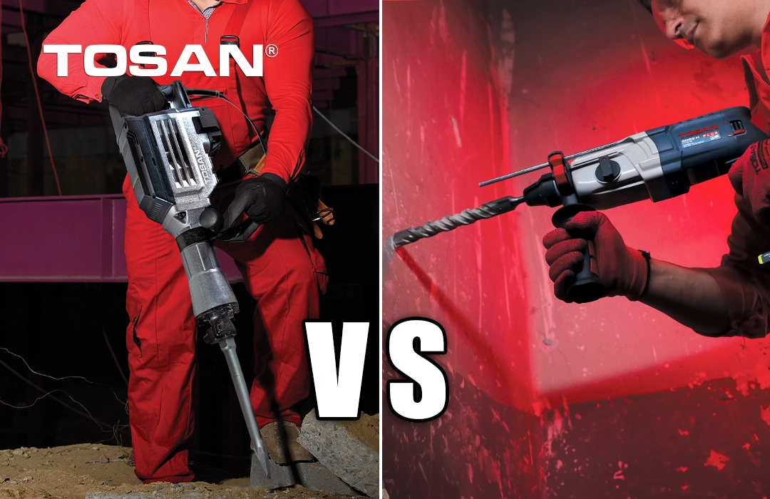 تفاوت بتن کن و چکش تخریب چیست؟ کدام بهتر است؟