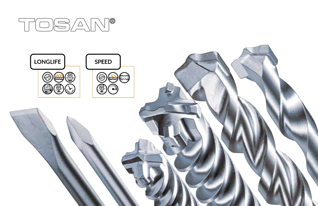 آموزش اصول صحیح کار با بتن کن برای سوراخکاری و تخریب انواع مصالح، متنه مناسب برای بتن کن چیست؟